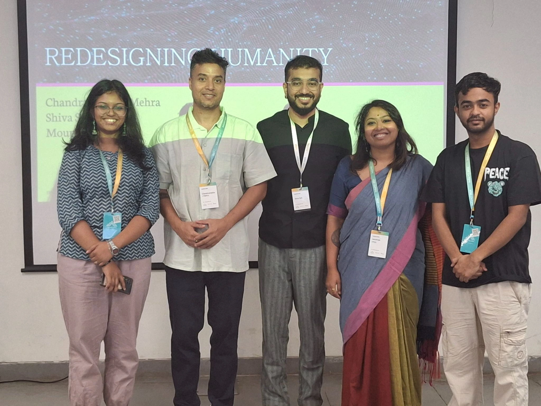 Presenters and participants at the India HCI workshop.